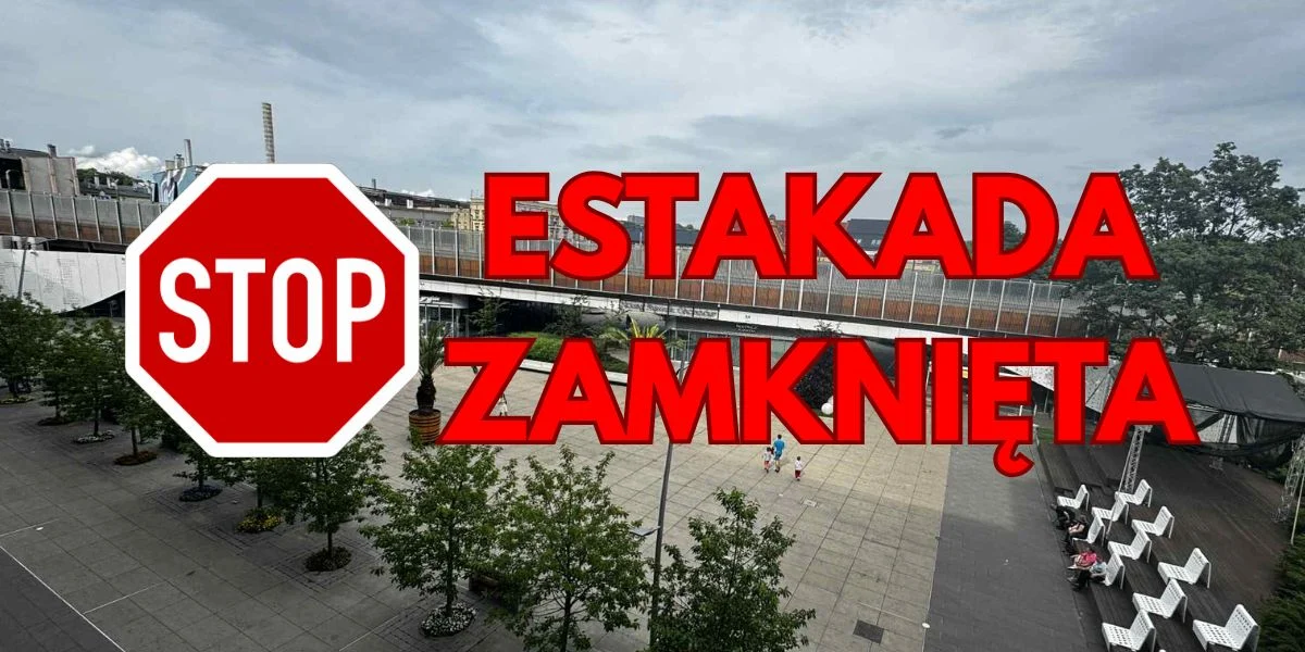 Ważne! Estakada w Chorzowie zamknięta do odwołania! Grozi katastrofą