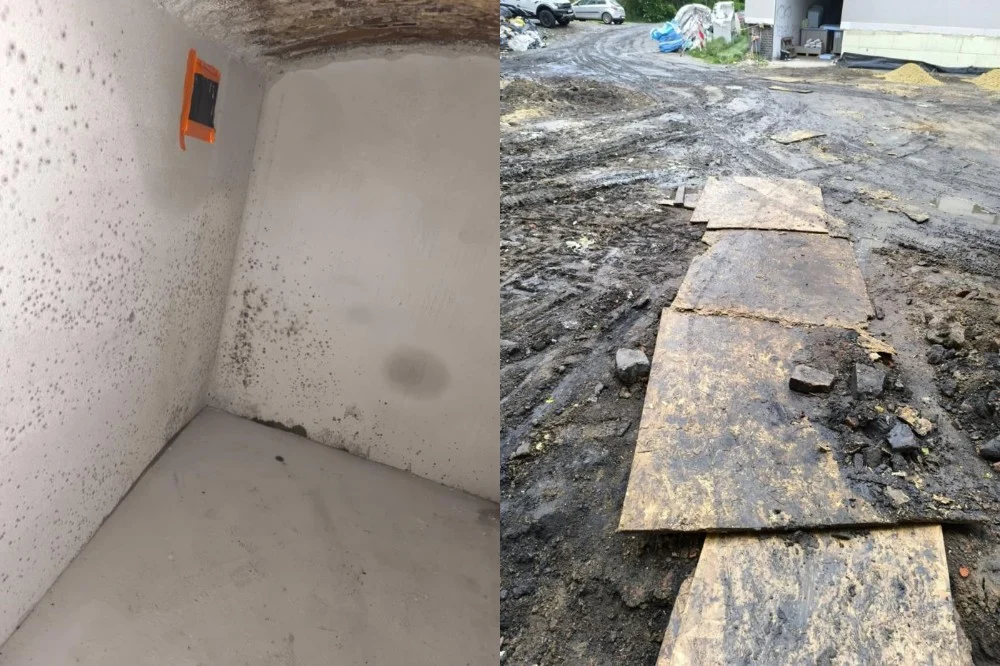 Warunki zagrażające zdrowiu w remontowanej kamienicy w Siemianowicach Śląskich. Mieszkańcy tracą cierpliwość, miasto reaguje