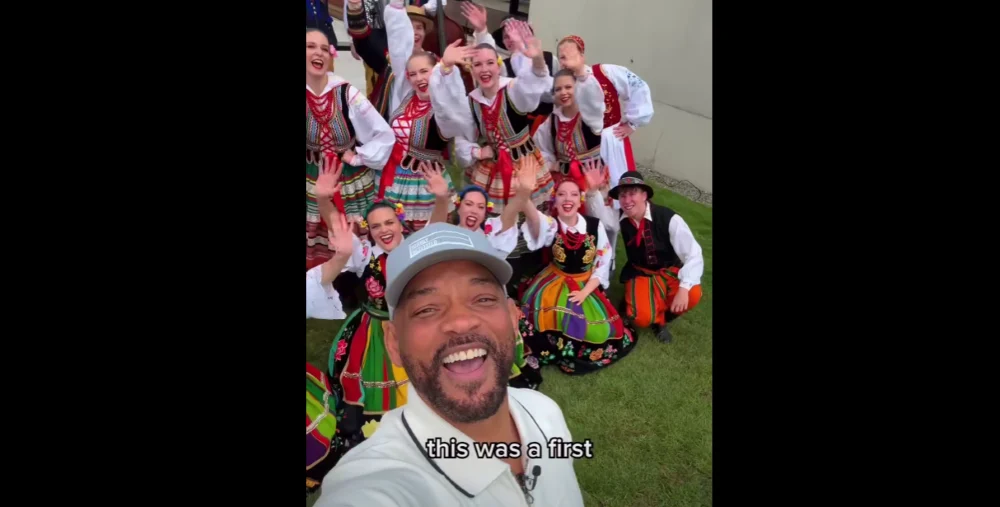 Will Smith w Mikołowie! Amerykański gwiazdor zachwycony występem śląskich studentów