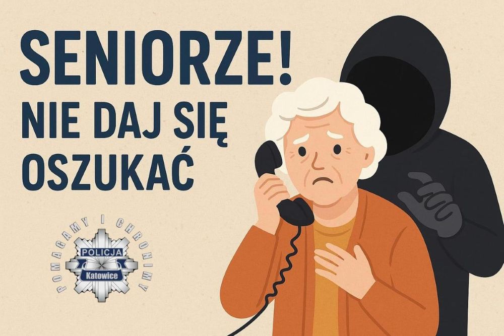 Policjanci z Katowic uratowali 74-latkę przed utratą oszczędności!