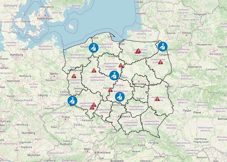 Wypadki drogowe w wakacje 2025 - mapa, która otwiera oczy na zagrożenie