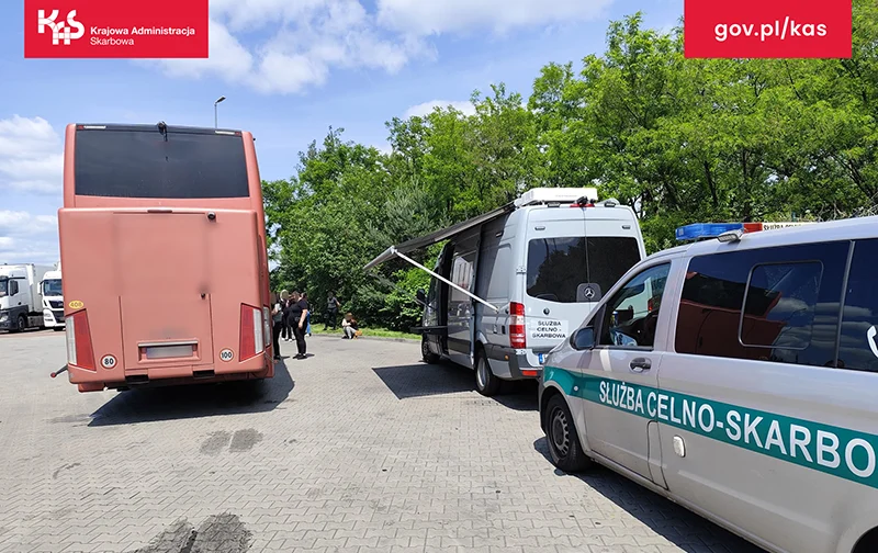 Ukraiński przewoźnik ukarany w Rudzie Śląskiej. 27 naruszeń w jednym autokarze