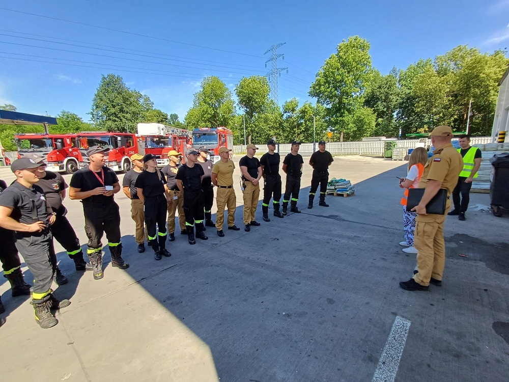 Straż pożarna w akcji – wspólne ćwiczenia PSP i OSP w Rudzie Śląskiej