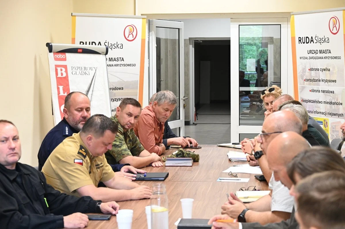 Ostrzeżenie przed intensywnymi opadami – Sztab kryzysowy w gotowości