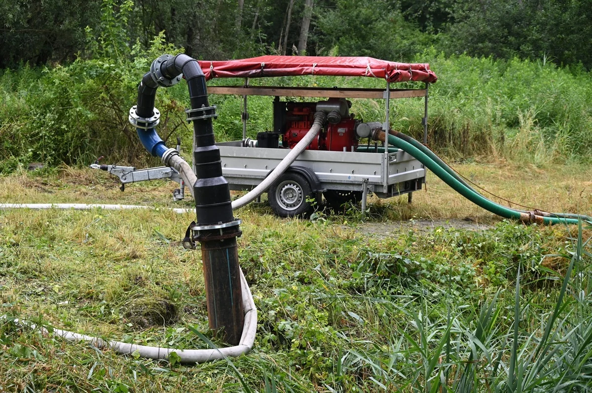 Intensywne opady deszczu w regionie: Sytuacja w Rudzie Śląskiej i działania służb