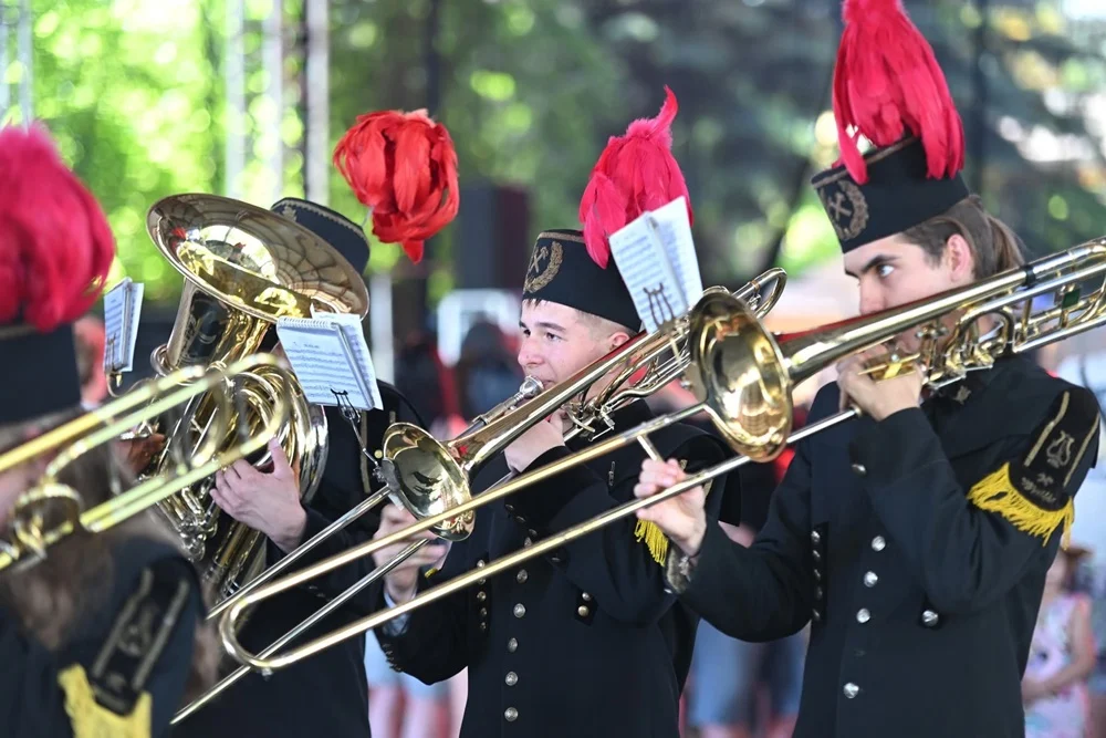 Wakacyjne koncerty Orkiestry Dętej KWK Pokój w Ogrodzie ŚTI