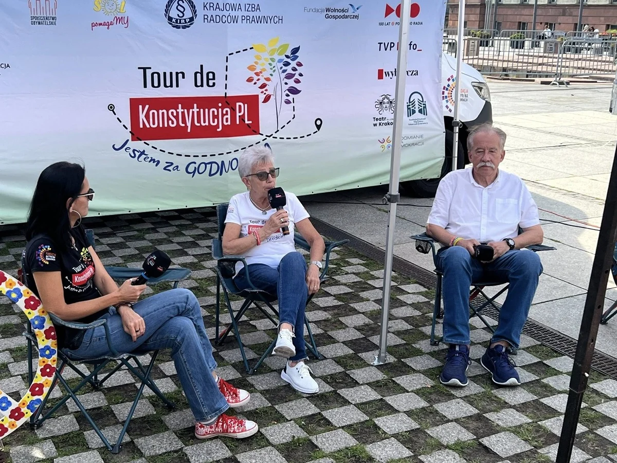 Tour de Konstytucja w Rudzie Śląskiej – rozmowy o wolności i przyszłości