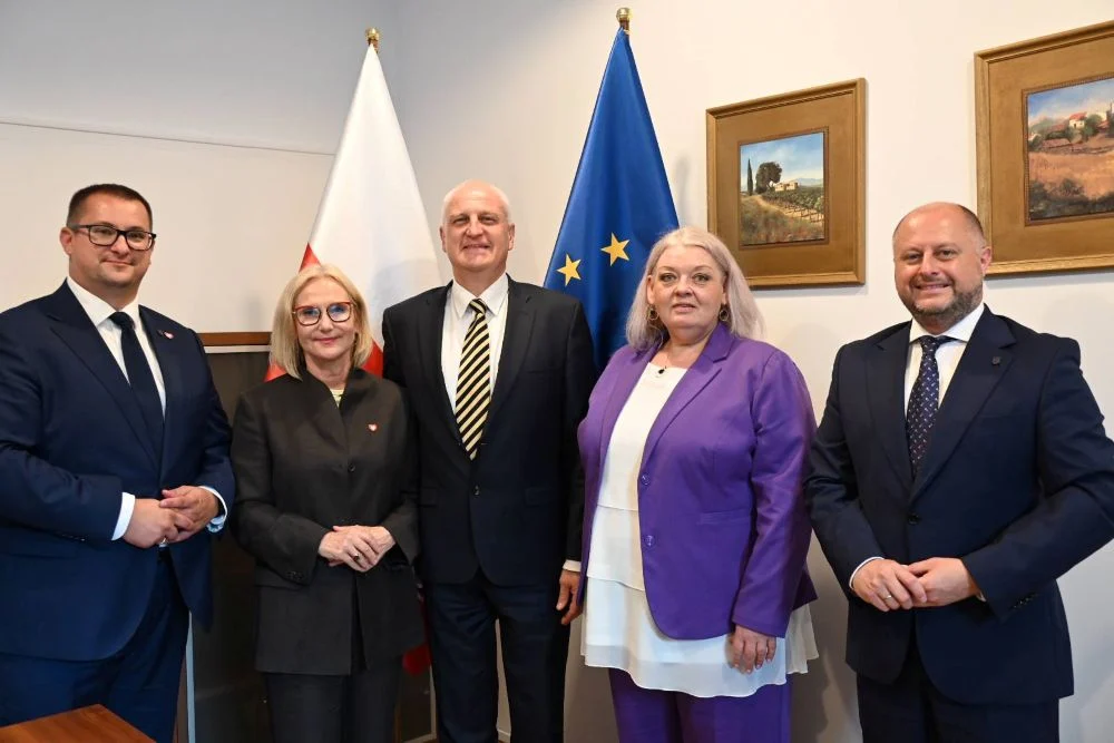 Rozmowy o przyszłości szpitala - Michał Pierończyk spotkał się z Wiceministrem Zdrowia