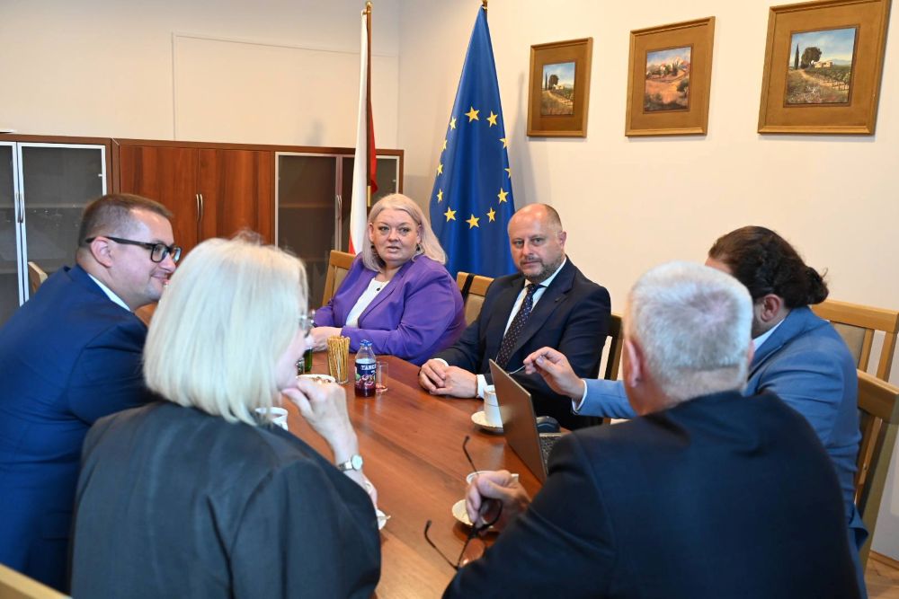 Rozmowy o przyszłości szpitala - Michał Pierończyk spotkał się z Wiceministrem Zdrowia