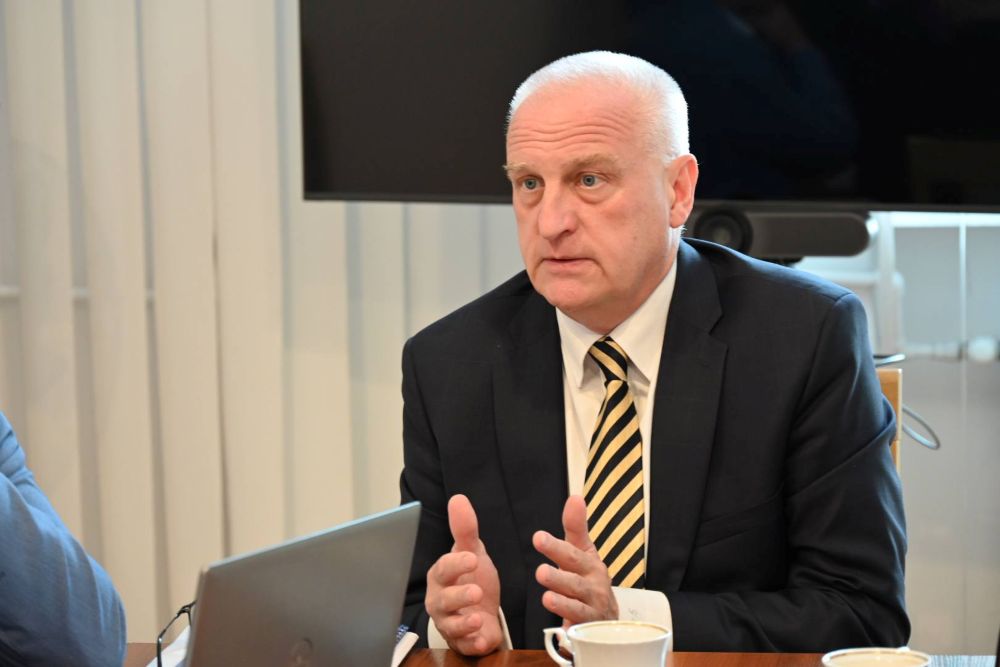 Rozmowy o przyszłości szpitala - Michał Pierończyk spotkał się z Wiceministrem Zdrowia