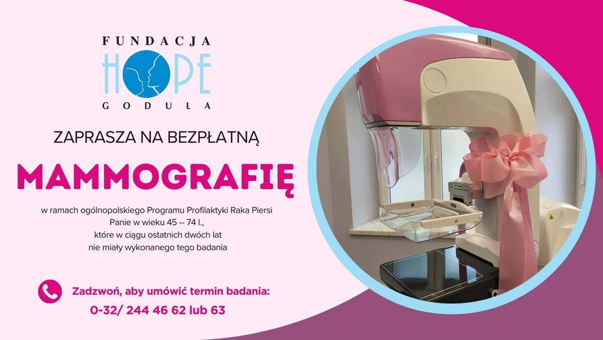 Bezpłatne badania mammograficzne w Rudzie Śląskiej – Program profilaktyki raka piersi