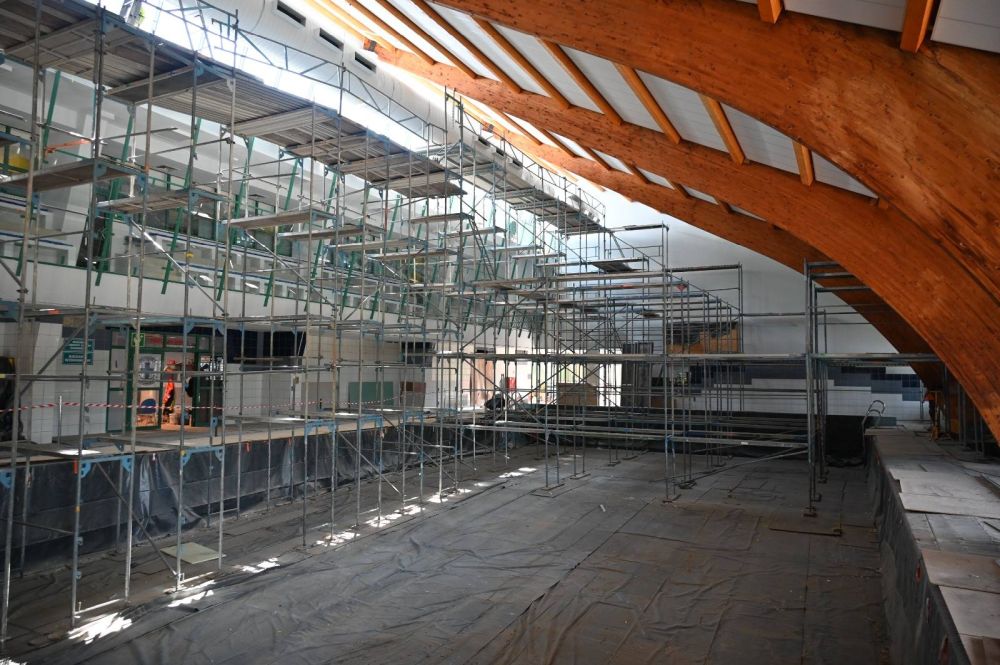 Prace na basenie krytym w Rudzie idą zgodnie z planem!