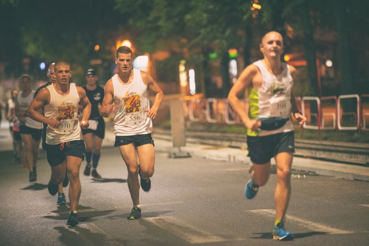 Nocne bieganie w Rudzie Śląskiej