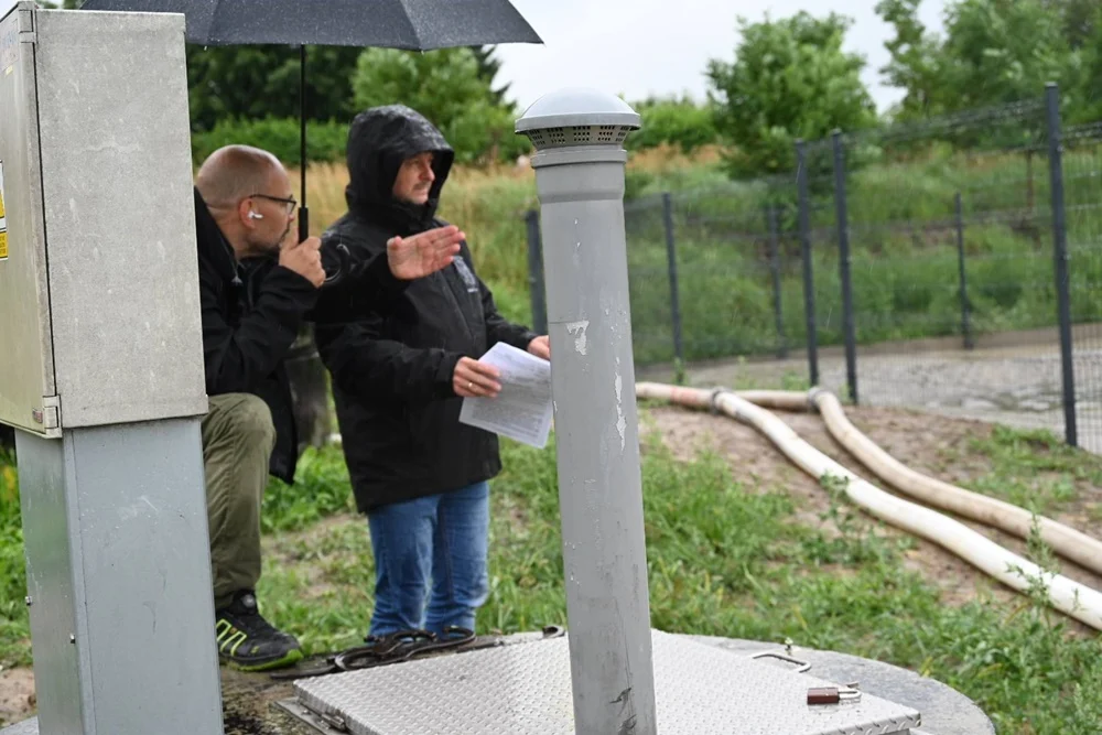 Sytuacja w Rudzie Śląskiej po intensywnych opadach deszczu 5