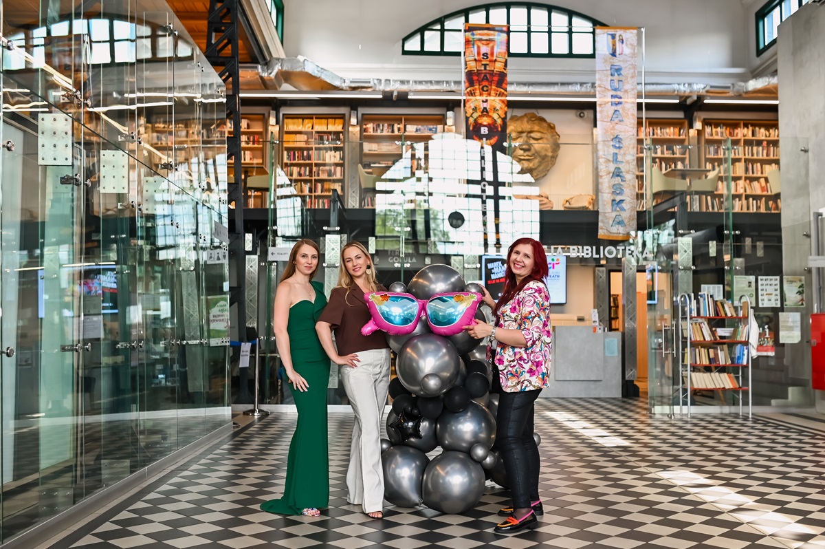 Balonowy pies zawitał do Rudy Śląskiej! Projekt Jolanty Schneider w Stacji Biblioteka 