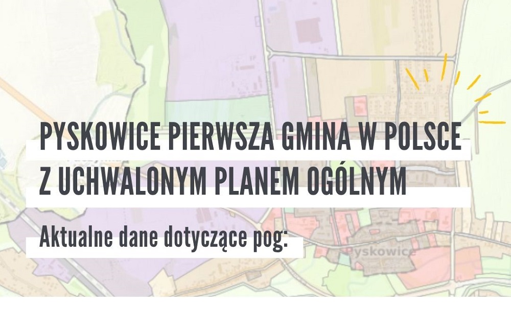 Pyskowice pierwsze w Polsce z uchwalonym planem ogólnym