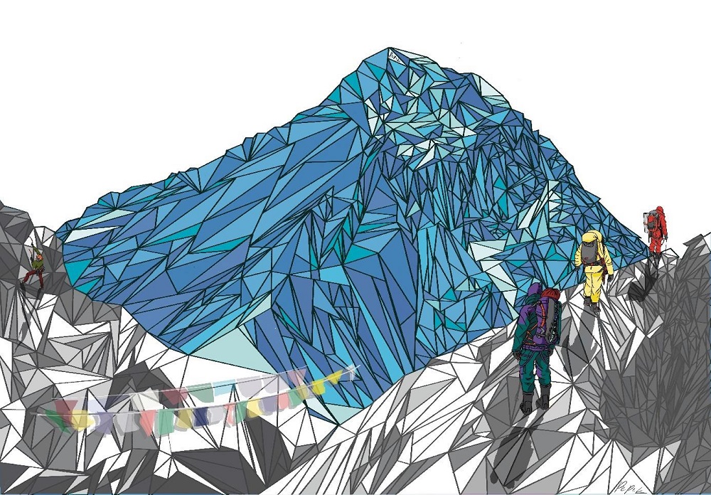 Nowy mural w Tychach –hołd dla Jerzego Kukuczki, Wandy Rutkiewicz i Krzysztofa Wielickiego