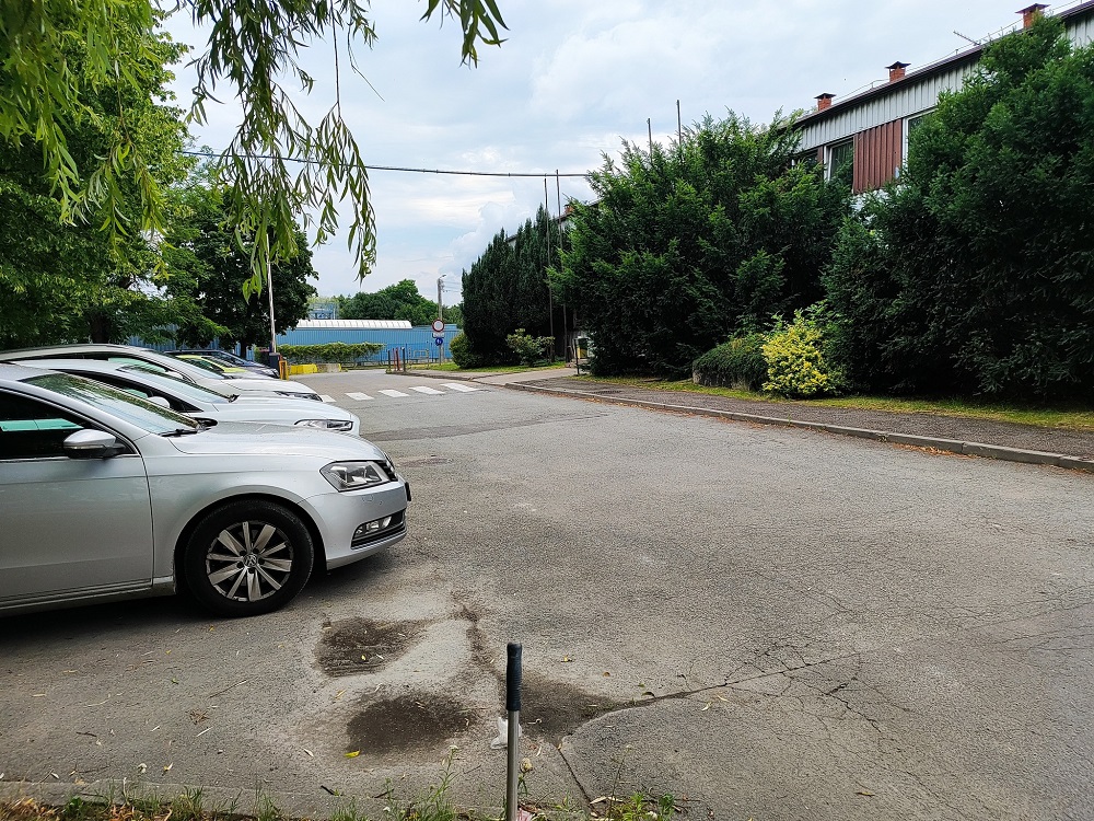 Wjazd na ul. Szklarską możliwy przez BA Glass Poland!