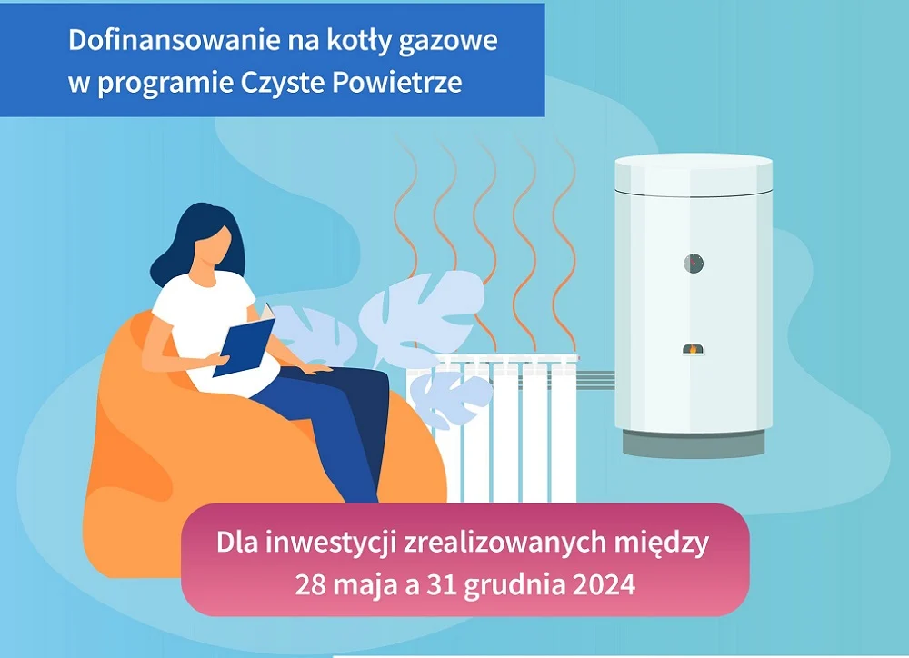Wznowienie naboru do „Czyste Powietrze” – dotacja na kotły gazowe