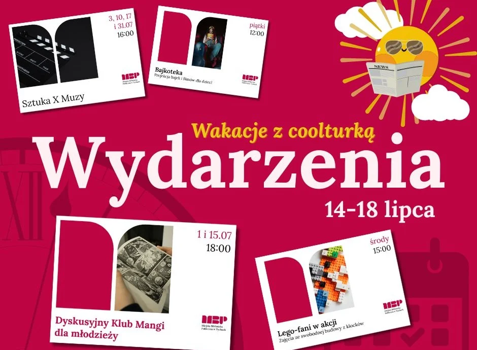 Tydzień pełen atrakcji w MBP Tychy - sprawdź program 14–18 lipca