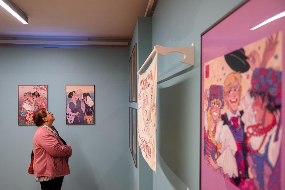 Wernisaż wystawy „DOPEŁNIANIE” / fot. Michał Janusiński ze Oberiba studio, Muzeum Miejskie w Tychach