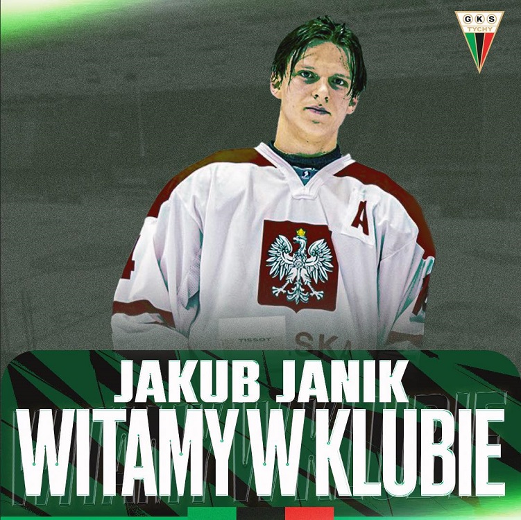 Jakub Janik podpisał pierwszy kontrakt z GKS Tychy
