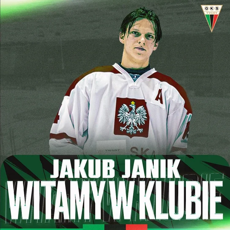 Jakub Janik podpisał pierwszy kontrakt z GKS Tychy