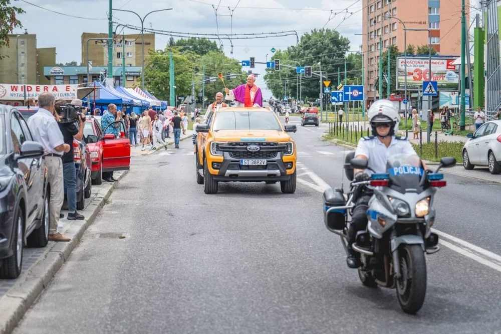 Święcenie pojazdów w parafii św. Krzysztofa – czasowe utrudnienia w ruchu drogowym