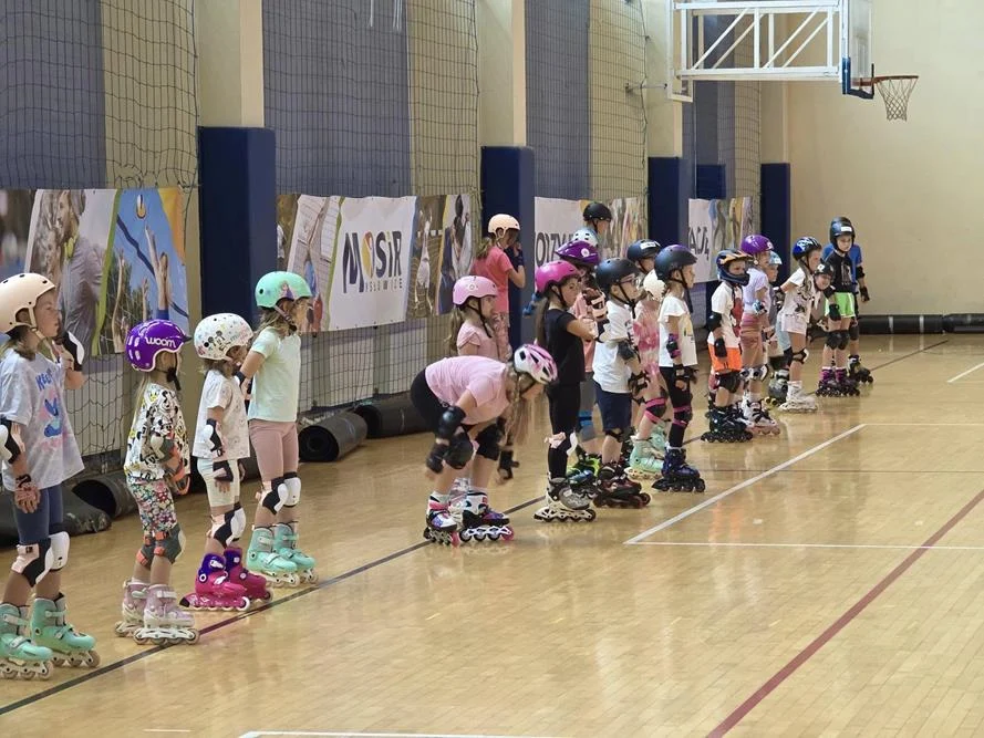 Wakacyjne piątki na rolkach - pierwsze zajęcia / fot. UM Mysłowice