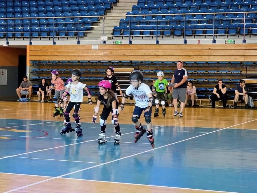 Wakacyjne piątki na rolkach - pierwsze zajęcia / fot. UM Mysłowice