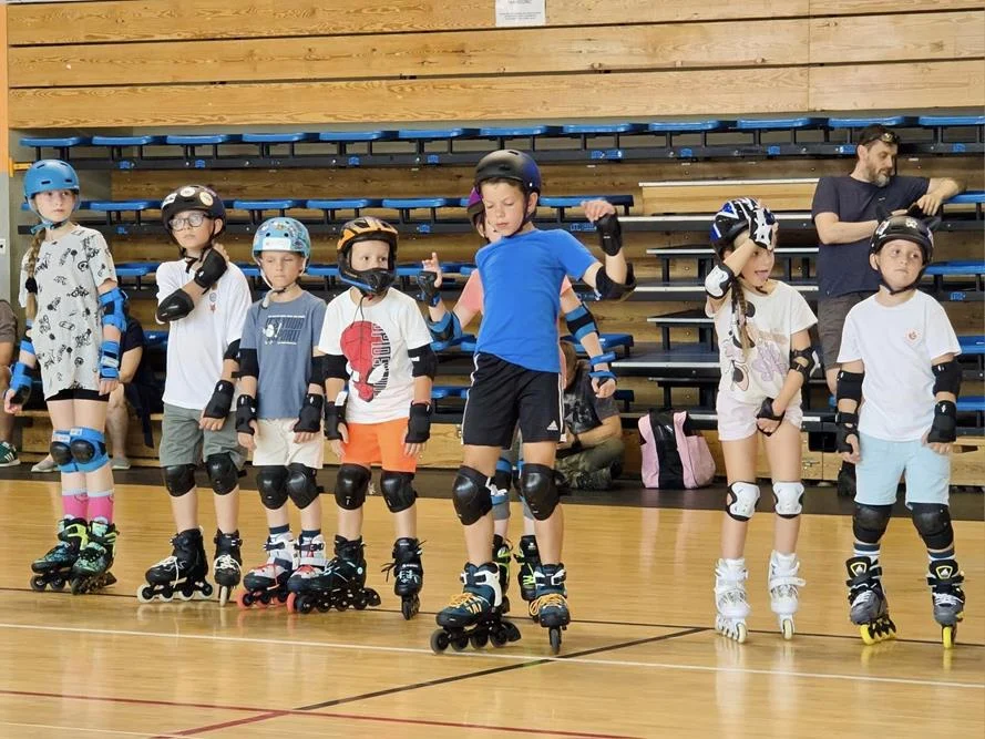 Wakacyjne piątki na rolkach - pierwsze zajęcia / fot. UM Mysłowice