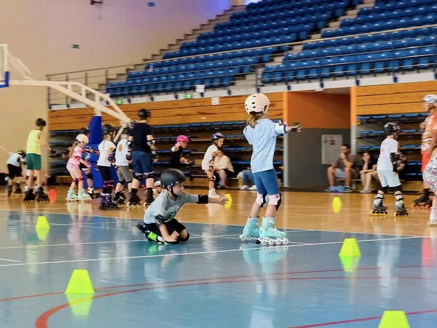 Wakacyjne piątki na rolkach - pierwsze zajęcia / fot. UM Mysłowice