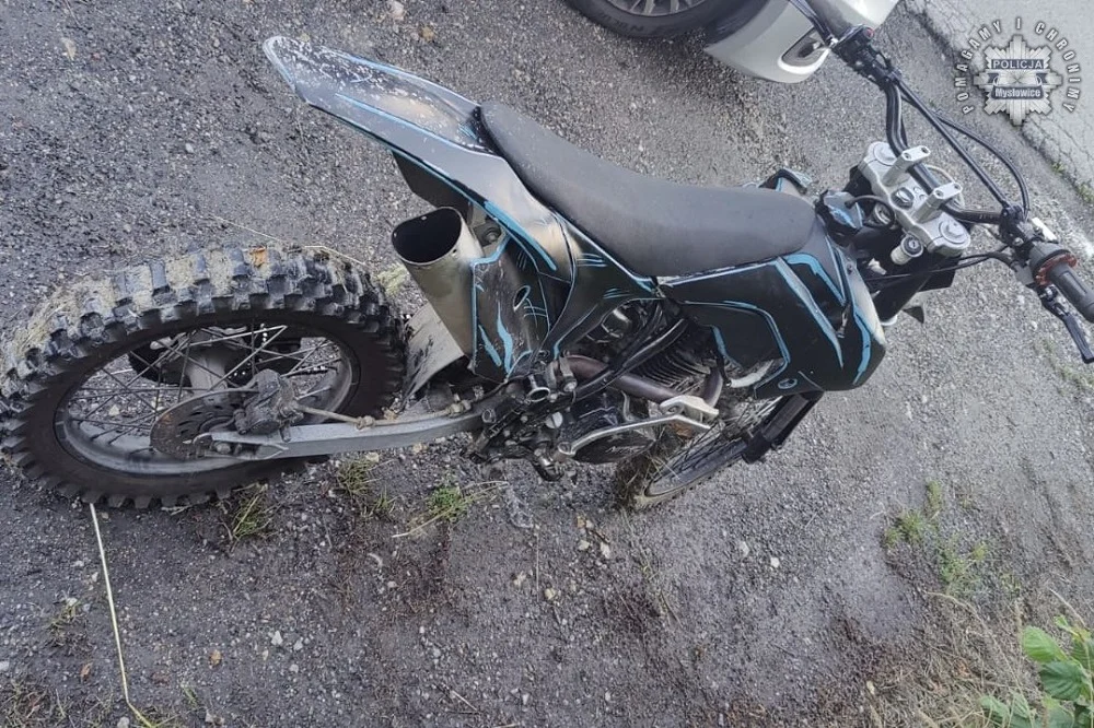 Pościg za motocyklistą w Mysłowicach