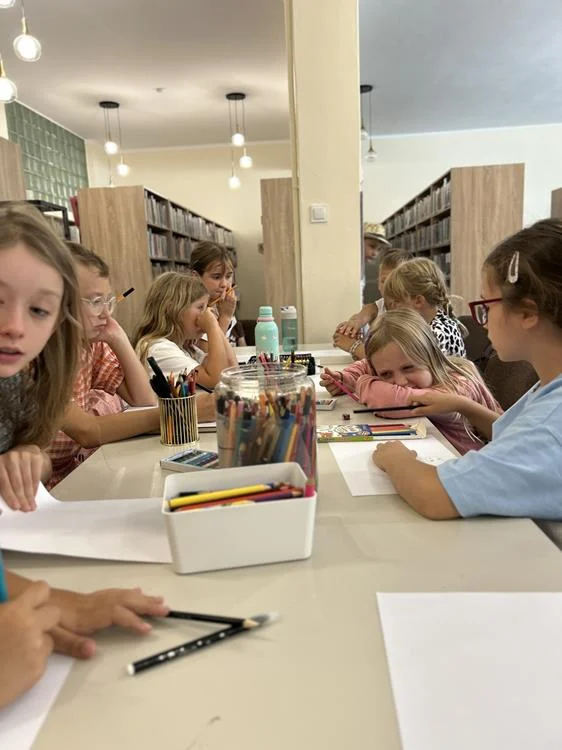 Drugi tydzień wakacji w bibliotece / fot. MBP Mysłowice