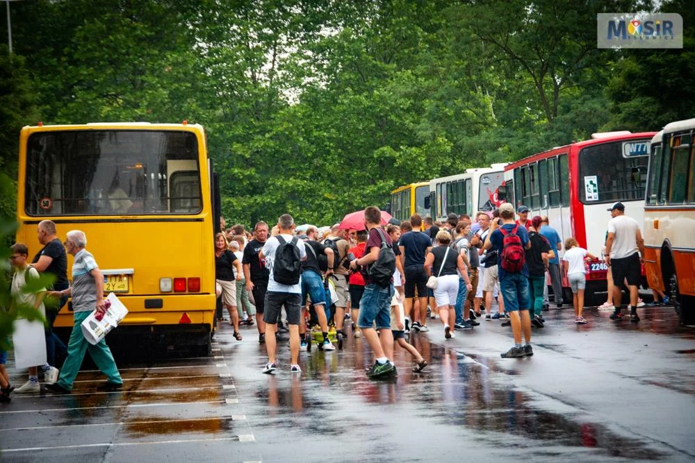 II Zlot Autobusów Ikarus na Śląsku / fot. MOSiR Mysłowice