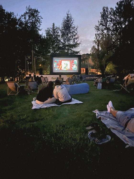 Kino pod chmurką w Mysłowicach – pierwszy seans za nami!