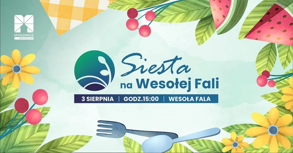 Siesta na Wesołej Fali – letnie atrakcje już 3 sierpnia