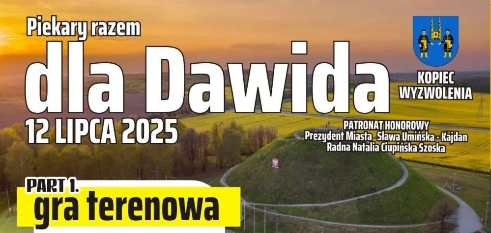 „Piekary razem – dla Dawida” już 12 lipca pod Kopcem Wyzwolenia