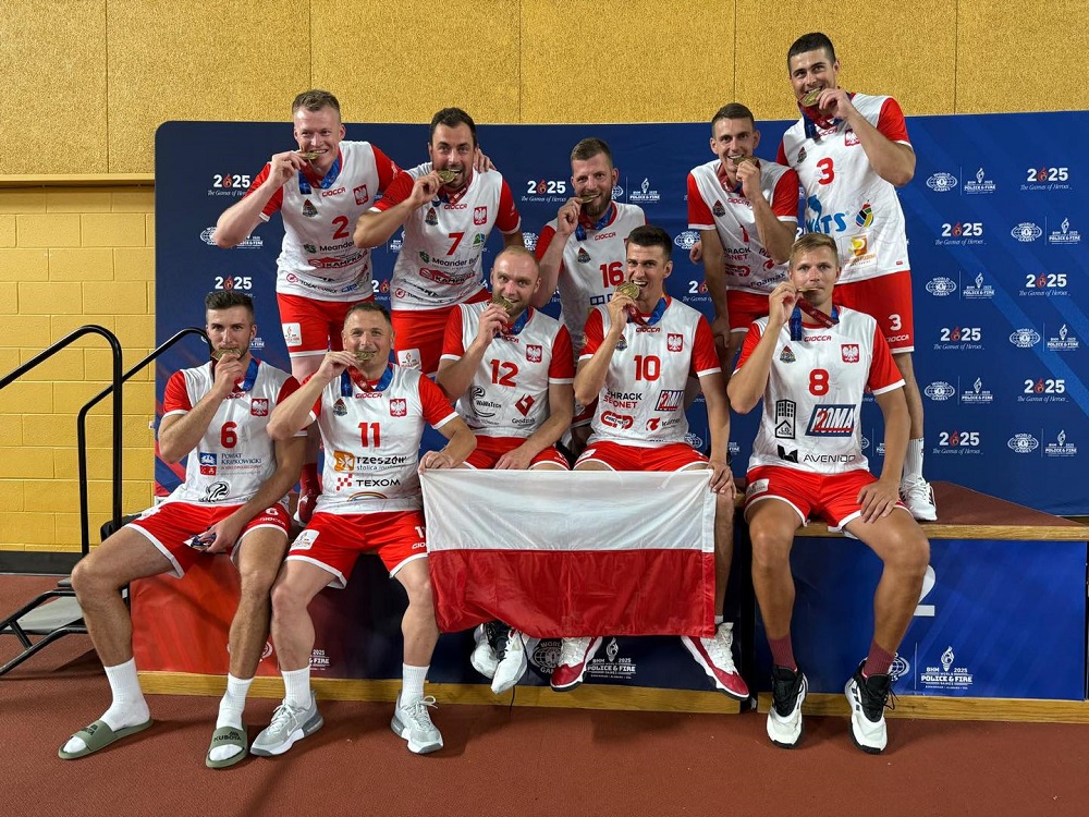 Strażak z Piekar Śląskich wrócił z Igrzysk Służb Mundurowych z dwoma medalami!