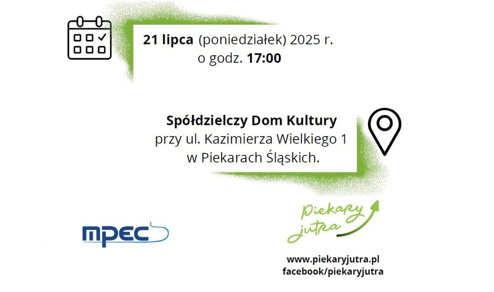 Spotkanie informacyjne MPEC – przyszłość ciepłownictwa w Piekarach Śląskich