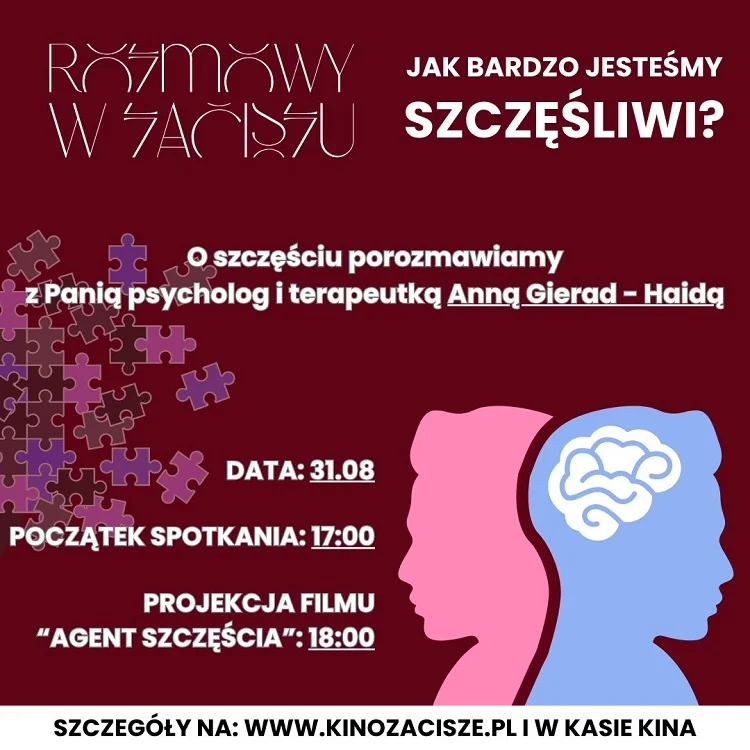 Jak bardzo jesteśmy szczęśliwi? Nowy cykl „Rozmowy w Zaciszu” startuje już w sierpniu