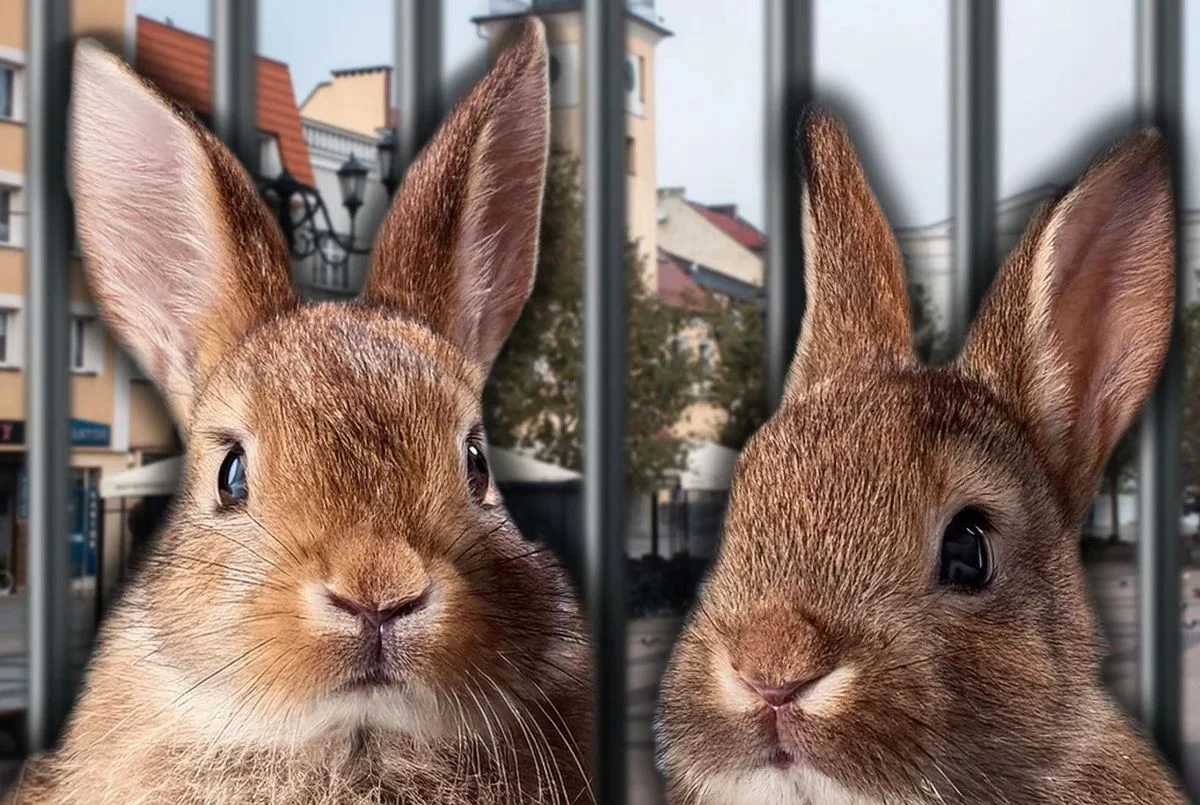 Królik z Rybnika trafi do adopcji, jeśli właściciel się nie zgłosi