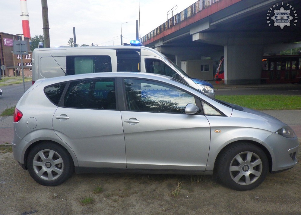 Nietrzeźwy kierowca zatrzymany w Sosnowcu dzięki reakcji świadka