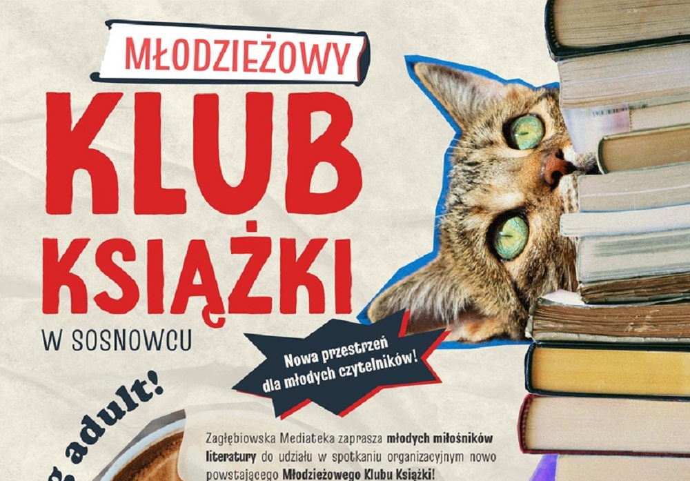 Młodzieżowy Klub Książki w Sosnowcu – nowa przestrzeń dla młodych czytelników