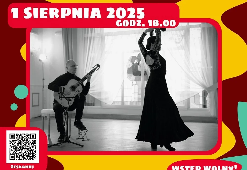 Wieczór Flamenco w Sosnowcu – taniec i hiszpańska gitara w Mediatece