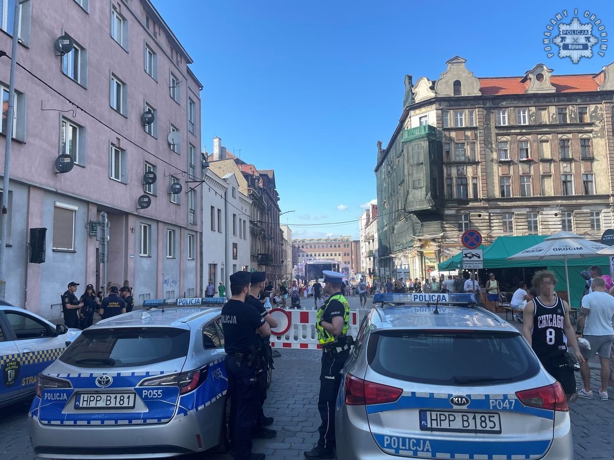 Dni Bytomia za nami. Mundurowi czuwali nad bezpieczeństwem uczestników