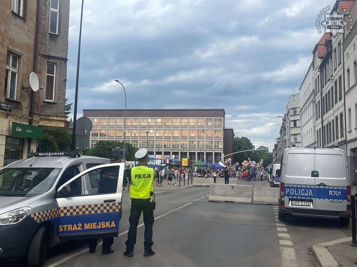 Dni Bytomia za nami. Mundurowi czuwali nad bezpieczeństwem uczestników