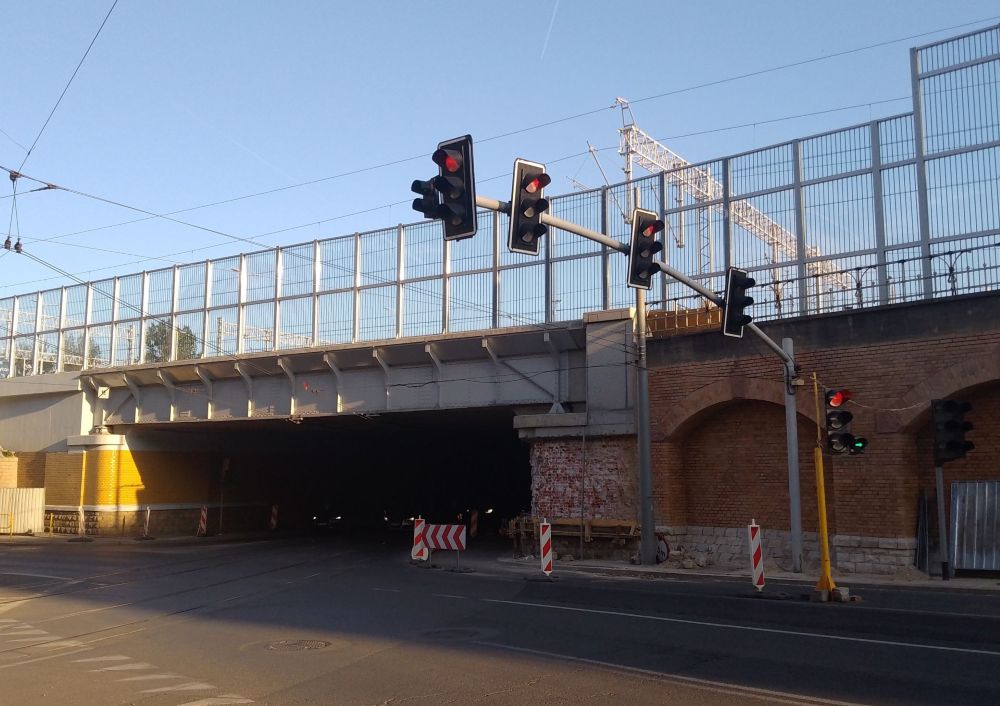 Przebudowa wiaduktu nad ul. Zabrzańską. Zmiany w ruchu 9-10 lipca