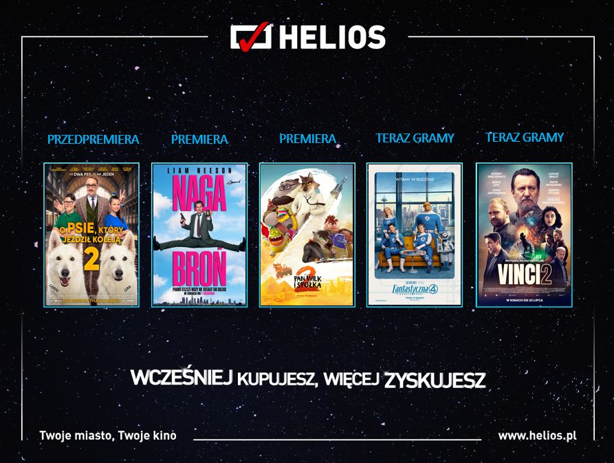 Sierpniowy repertuar kin Helios