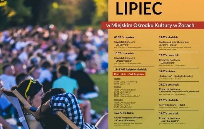 Wakacje w Żorach? Sprawdź, co przygotował MOK na lipiec 2025!
